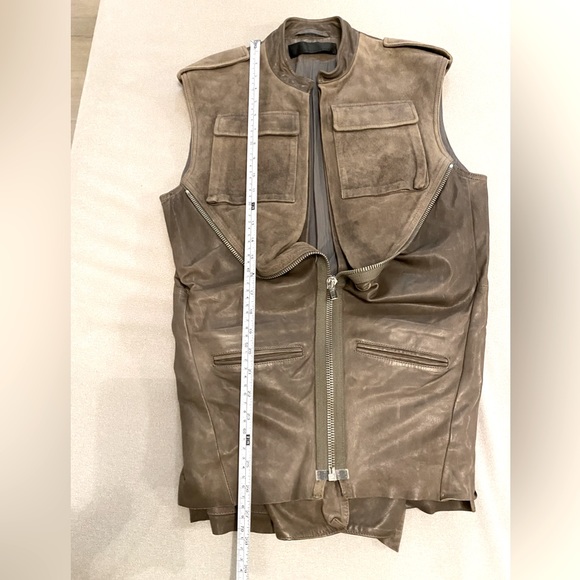 Authentic Haider Ackermann leather vest - Picture 11 of 12